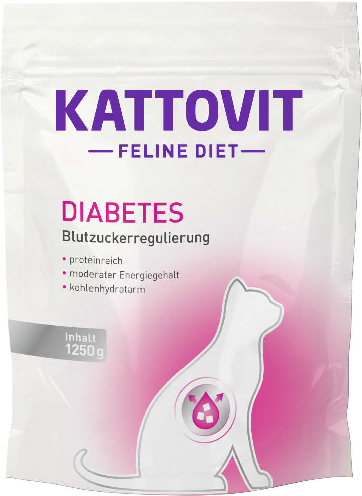 KATTOVIT Katzen-Trockenfutter Feline Diet Diabetes